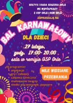 Bal Karnawałowy dla Dzieci