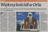 Większy kościół w Orlu (Dziennik Bałtycki)